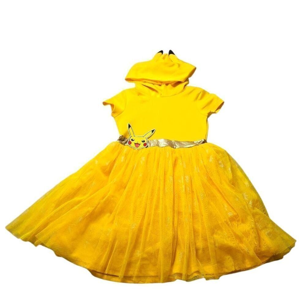 Pokémon hooded Girl dress M7/8